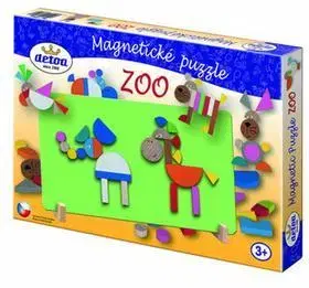 Do 49 dielikov DETOA Magnetické puzzle ZOO