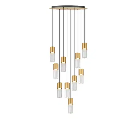 Svietidlá Zuma Line 003064-034738 - LED závesný luster na lanku IGGLY LED/50W/230V zlatý 003064-034738