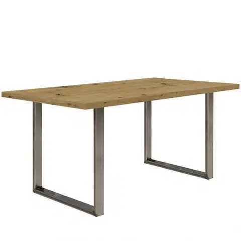 Stoly v podkrovnom štýle Stôl Tarazjus 160 cm TBLT442-D78-941 artisan/stal