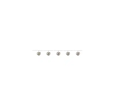 Vianočné dekorácie Markslöjd 703174 - LED  reťaz MILLA 10xLED/3xAA 2,1m teplá biela 703174