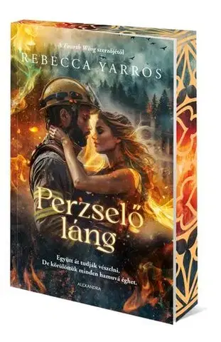 Romantická beletria Perzselő láng - Éldekorált kiadás - Rebecca Yarros