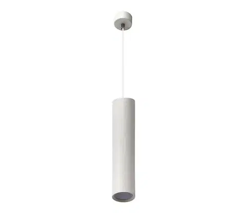 Svietidlá  Luster na lanku KARADON 1xGU10/30W/230V 17 cm biela SKU013095