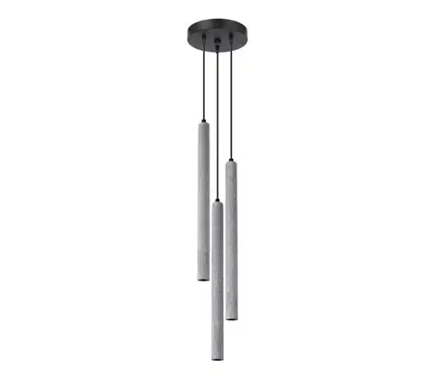 Svietidlá  SL.1273 - Luster na lanku PASTELO 3xG9/8W/230V betón SL.1273