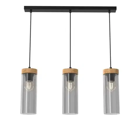Svietidlá  Luster na lanku ELICA 3xE27/60W/230V MLP8665