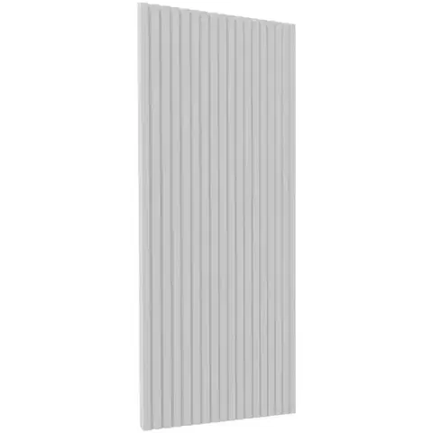 Kuchynské skrinky Čelo skrinky Luxeo F14-G60(100) ryfla white