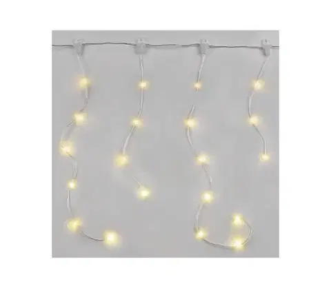 LED osvetlenie  LED vonkajší reťaz 100xLED/8 funkcií 7,9x0,7m IP44 teplá biela D3CW02