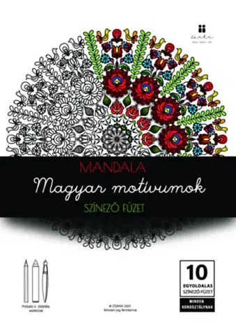 Maľovanky pre dospelých Magyar motívumok - Színező füzet - Kármen Takács-Kocziszki,Zsanett Képes-Kocziszki