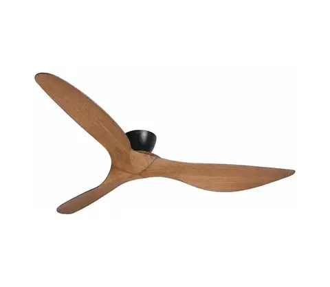 Ventilátory Lucci Air 514032 - Stropný látor KOTARA pr. 137 cm hnedá/čierna + diaľkové ovládanie 514032