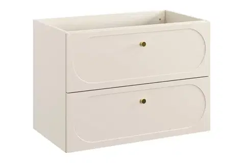 Skrinky do kúpeľne ArtCom Skrinka pod umývadlo DONNA Sand 82-80-46-2S | 80 cm