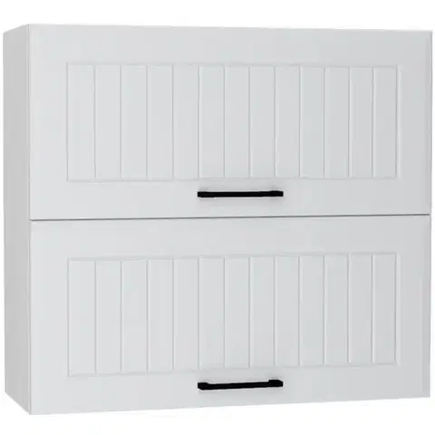 Kuchynské skrinky visiace Skrinka do kuchyne Irma W60grf/2 Svetlo šedá Mat