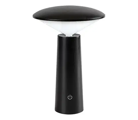 Lampy Rabalux 77147-LED Stm. nab. dot. stolná lampa POLPERRO LED/3W/3,7V 1200mAh čierna 77147