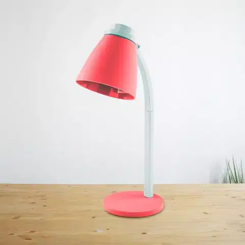 Kancelárske osvetlenie Stolová lampa Monic VO0790 červená MAX 15W LB1