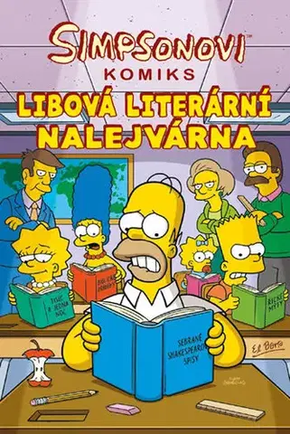 Komiksy Simpsonovi Libová literární nalejvárna - Matt Groening