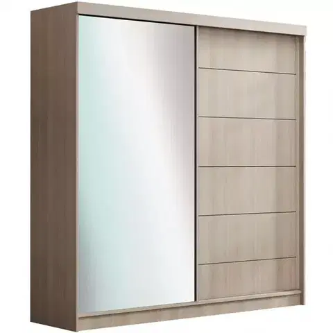 Šatníkové skrine Skriňa Infiniti 150 cm dub sonoma