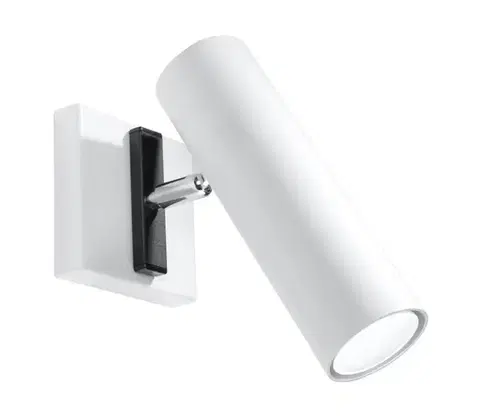 Svietidlá  Nástenné bodové svietidlo DIREZIONE 1xGU10/40W/230V biela SL.0494