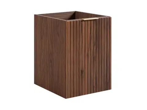 Skrinky do kúpeľne Elvisia Skrinka pod umývadlo FLOW Oak walnut 40 1D | 40 cm