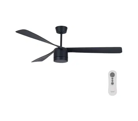 Ventilátory Lucci air 213281 - Stropný látor PEREGRINE 1xGX53/12W/230V čierna + DO 213281