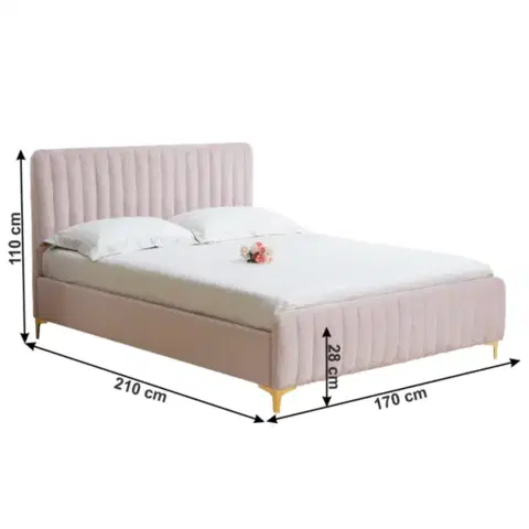 Postele Posteľ KAISA Tempo Kondela