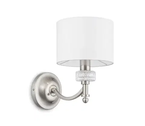 Svietidlá Maytoni MOD014WL-01N - Nástenné svietidlo ALICANTE 1xE14/40W/230V matný chróm MOD014WL-01N