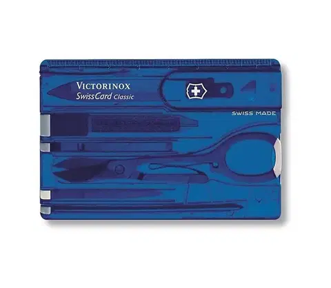 Camping a outdoor Victorinox - Multifunkčná sada 10 funkcií modrá 0.7122.T2