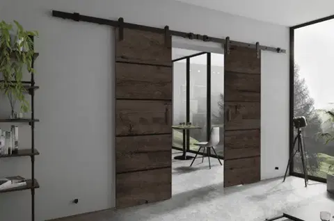 Posuvné dvere KIER Posuvné dvere LORNI PLUS DUO | 172 cm Farba: jaseň tmavý