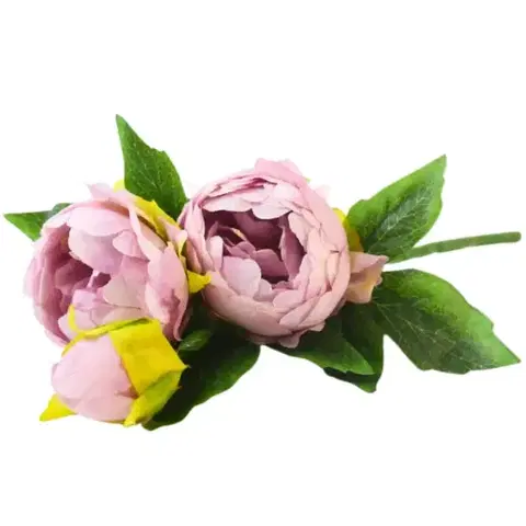 Záhradné dekorácie Kytica Paeonia 37cm fialová A2150067