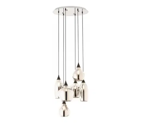 Svietidlá Redo 01-3194 - Luster na lanku TANNER 6xE14/28W/230V pr. 47,2 cm 01-3194