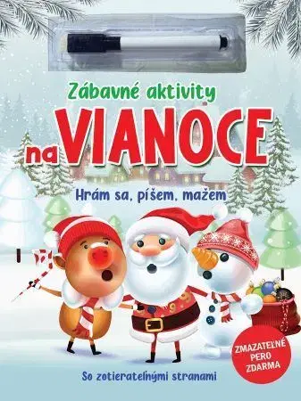 Nalepovačky, vystrihovačky, skladačky Zábavné aktivity na Vianoce