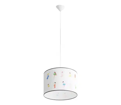 Svietidlá  SL.1417 - Detský luster na lanku FAIRY 1xE27/15W/230V pr. 40 cm SL.1417