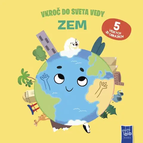 3D, magnetické, priestorové knihy Vkroč do sveta vedy - Zem