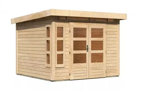 Drevené Drevený záhradný domček KASTORF 6 Lanitplast