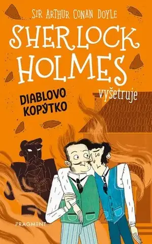 Dobrodružstvo, napätie, western Sherlock Holmes vyšetruje 6: Diablovo kopýtko - Stephanie Baudet,Arthur Conan Doyle,Silvia Slaničková