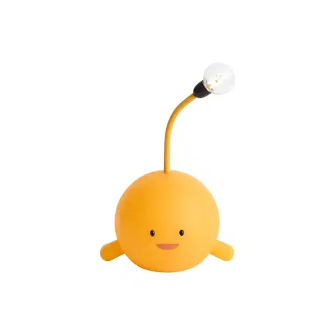 Stolné lampy Moderná stolná lampa žltá vrátane LED nabíjateľná - Bulby