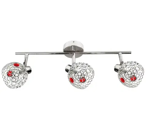 Stropná svetla Stropná bodová lampa ARON 3xG9 Candellux