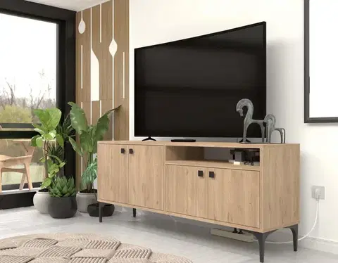 TV stolíky ROBIN TV stolík na nožičkách, sepet