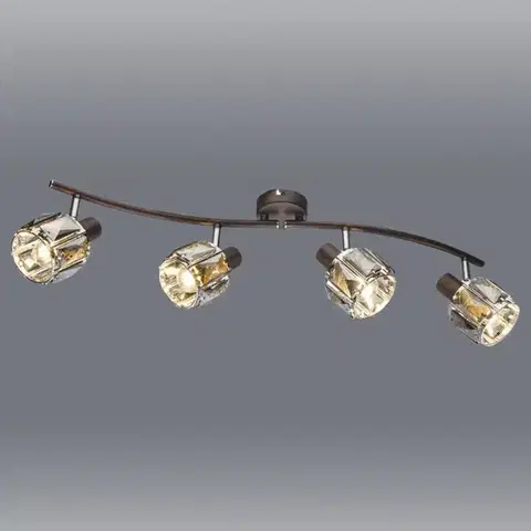 Moderné lampy do obývačky Stropné bodové svietidlo  54357-4B LS4