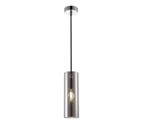 Svietidlá Maytoni P011PL-01CH - Luster na lanku GIOIA 1xE14/40W/230V čierna P011PL-01CH