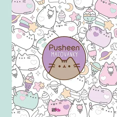 Maľovanky pre dospelých Pusheen maľovanky