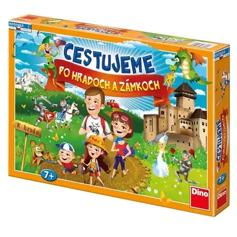 Rodinné hry Dino Toys Hra Cestujeme po hradoch Dino