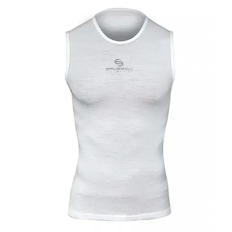 Pánske nátelníky Unisex tielko Brubeck Multifunctional Base Layer 3D White - L