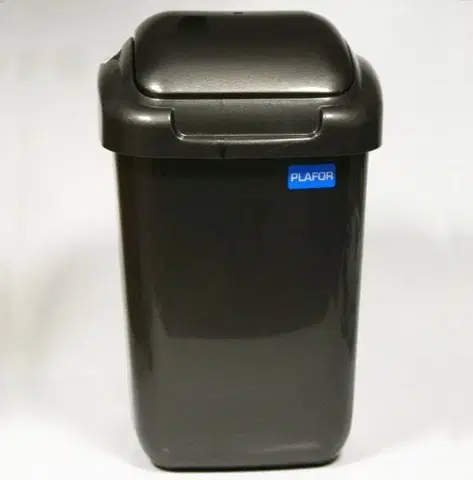 Odpadkové koše Kinekus Kôš na odpad preklápací, objem 30L, plastový, STANDARD, grafit
