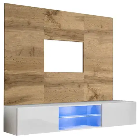Všetky produkty TV stolík + Panel Switch Wtw Sw Pr3 + Led Wotan/Bílá