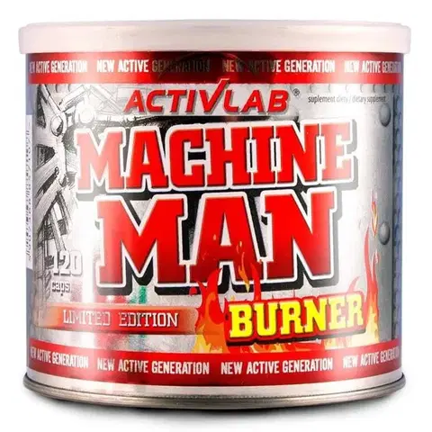 Komplexné spaľovače Activlab Machine Man Burner 120 tabliet bez príchute