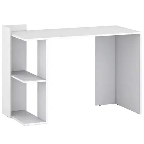 Moderné kancelárske stoly Písací stôl Stil 1 biely