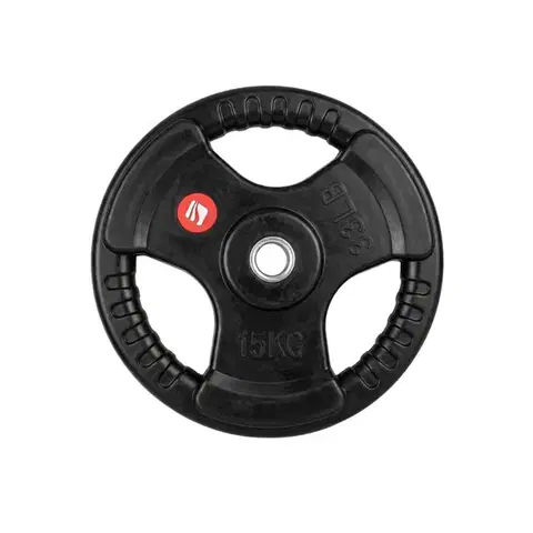 Závažia k činkám Pogumovaný kotúč inSPORTline Graton 15 kg 30 mm