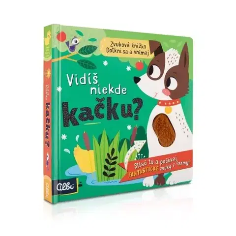 Zvukové knihy Vidíš niekde kačku? - Zvuková hmatová kniha - neuvedený,Sarah Wade