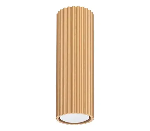 Svietidlá  SL.1550 - Bodové svietidlo KARBON 1xGU10/10W/230V 20 cm zlatá SL.1550