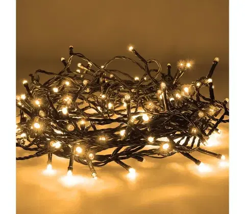 LED osvetlenie BRILAGI - Vonkajšia LED svetelná reťaz 200 × LED, 8 režimov, 23 m, IP44, teplá biela 1V102-WW-OEM1
