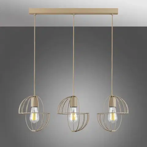 Lampy do obývačky Luster NICOLAS MM 11733 SABIA 3XE27
