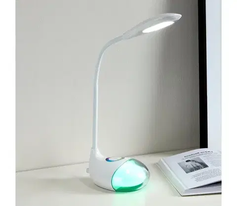 Lampy Eglo 97078 - Stmievateľná stolová LED lampa CABADO 1 LED/2,2W+0,3W/230V RGB 97078